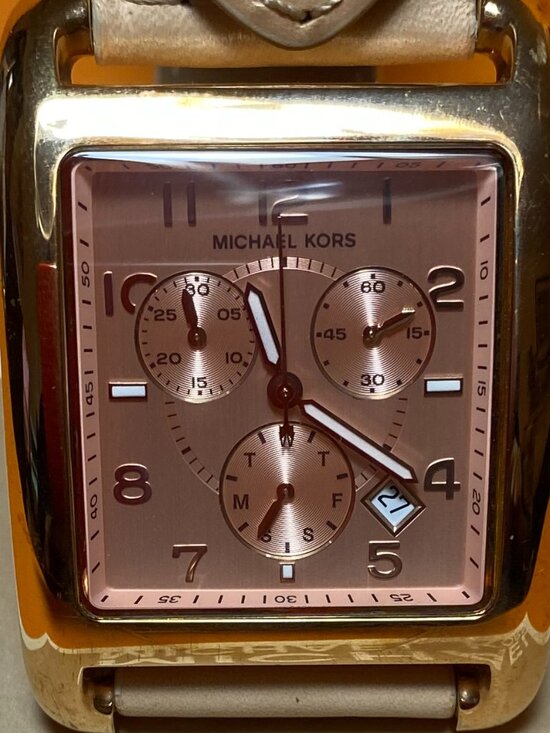 Michael Kors Chronograph Wrap Band Watch main image 5